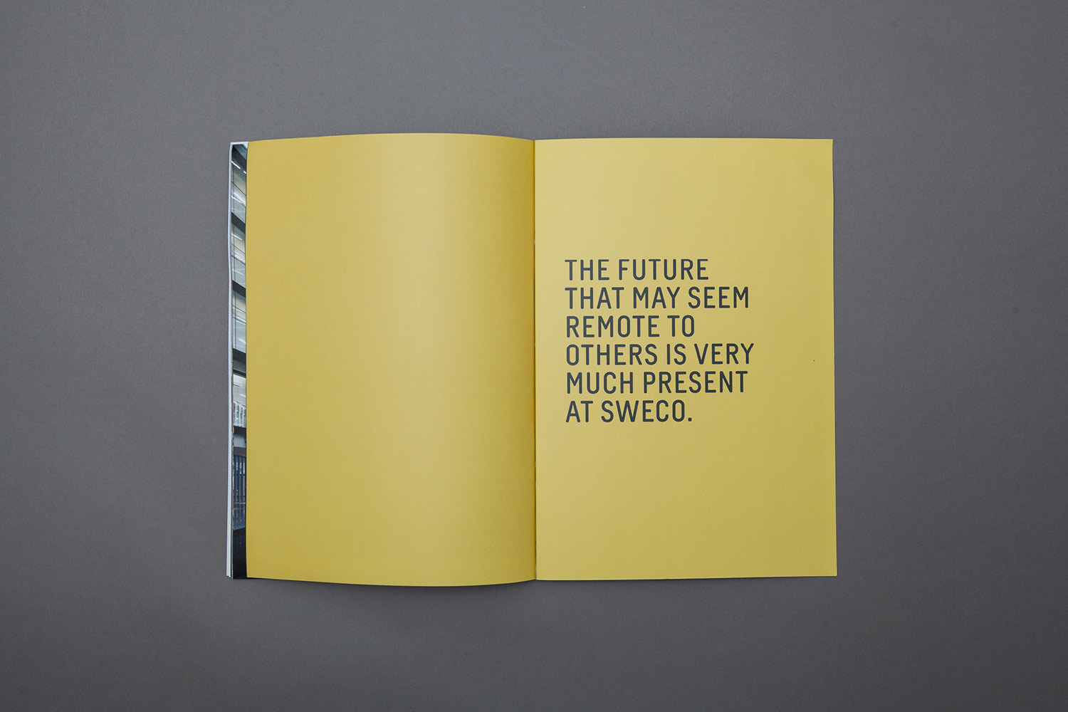 Sweco website and identity